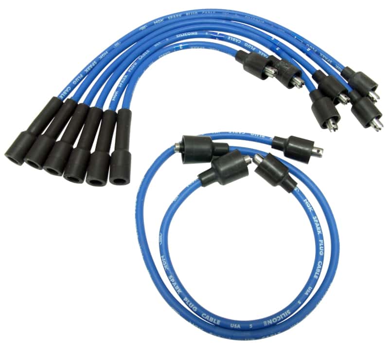 NGK — NGK Chrysler Cordoba 1983-1980 Spark Plug Wire Set - view 1