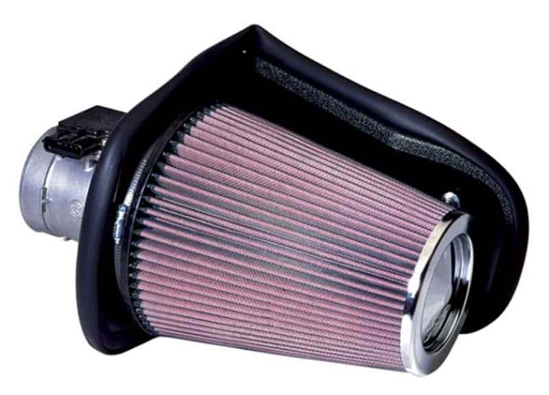 K&N Engineering — K&N 03-04 Ford Mustang SVT Cobra V8-4.6L DOHC S/C Performance Intake Kit
Performance Air Inta
Air Intake System - view 1