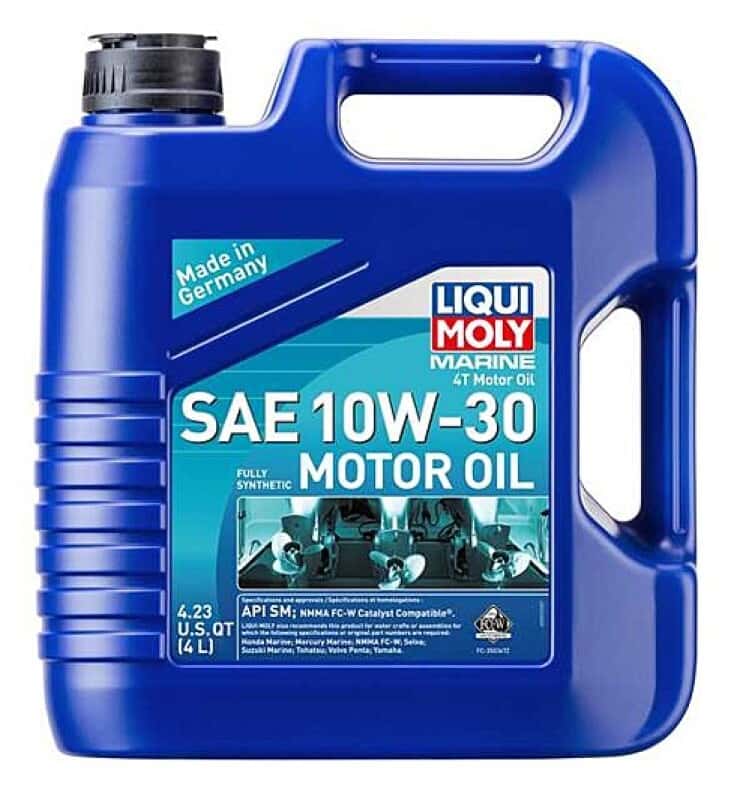 LIQUI MOLY — LIQUI MOLY 4L Marine 4T Motor Oil SAE 10W30 - view 2