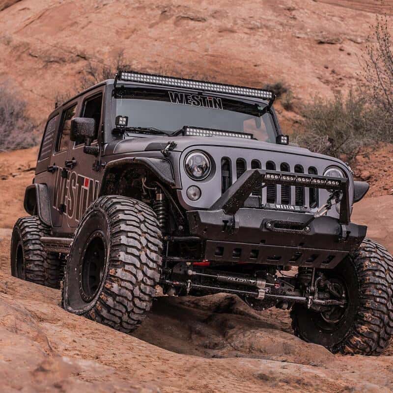 Westin — Westin/Snyper 07-17 Jeep Wrangler Tube Fenders - Front - Textured Black
Fender - view 7