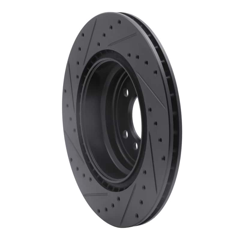R1 Concepts — R1 06-15 BMW 335XI Rear Right Drilled & Slotted Black Brake Rotor
R1 Brake Rotor Drill - view 4