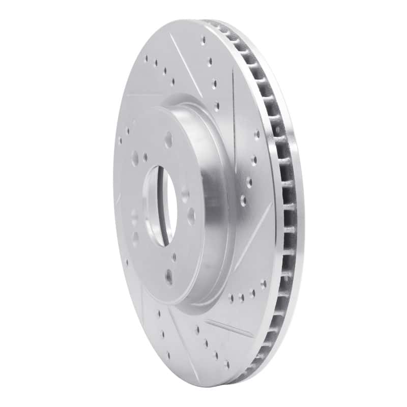 R1 Concepts — R1 13-22 Honda Accord Sedan Front Right Drilled & Slotted Silver Brake Rotor
R1 Brake Rotor Drill - view 2