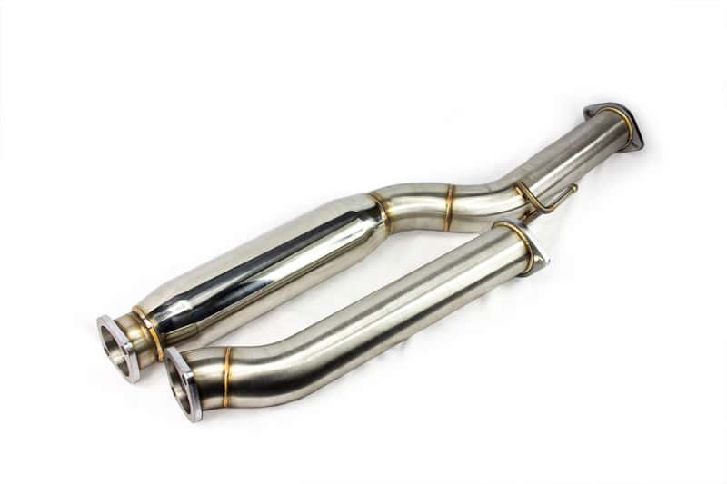 ISR Performance — ISR Performance GT Single Exhaust - 2009+ Hyundai Genesis Coupe 2.0T - Burnt Tips - view 1