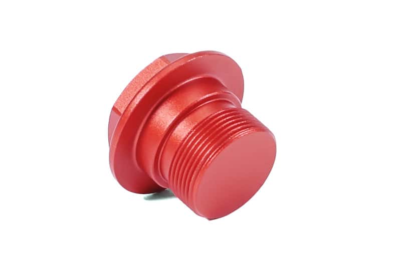 Perrin Performance — PERRIN 05-21 Subaru STI / 06-25 WRX / 05-09 LGT/OBXT Clutch Delay Valve Delete - Red - view 2