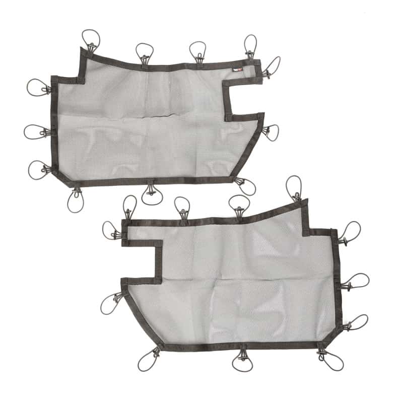 Rugged Ridge — Rugged Ridge Tube Door Covers Front Pair Black 07-18 Jeep Wrangler JK/JKU
Door Skin - view 5