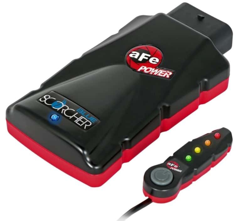 aFe — aFe Scorcher Blue Module 20-21 Ford Explorer V6-3.0L (tt)
Power Module - view 2
