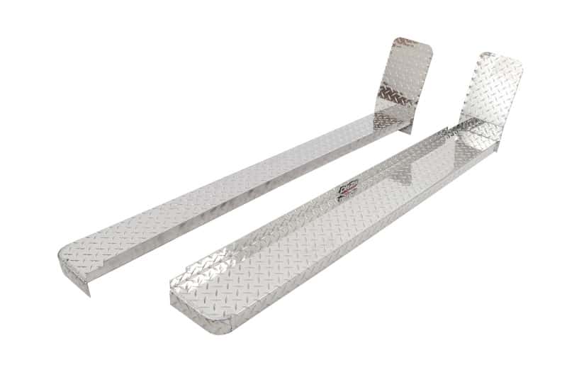 Dee Zee — Dee Zee 99-13 Chevrolet Silverado Running Board Cab Section RegCab Brite-Tread Aluminum - view 1