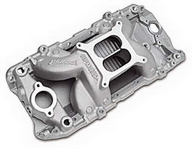Edelbrock — Edelbrock Polished B/B Chevy O-Port RPM Air-Gap Manifold
MANIFOLD - view 1