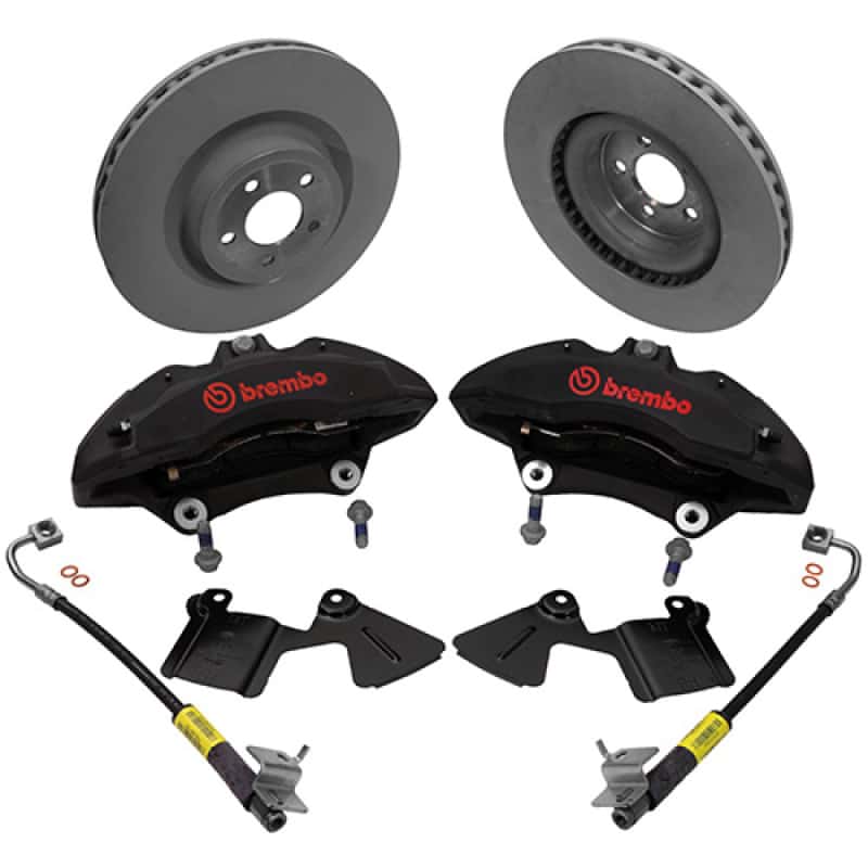 Ford Racing — Ford Racing 2015-2016 Mustang Performance Pack 6 Piston Front Brake Upgrade Kit
DscBrkUpgradeKit - view 3