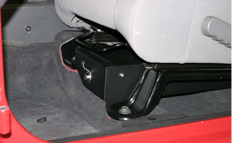 Tuffy Products — Tuffy Jeep Wrangler Underseat Drawer Driver W/ Keyed Lock
Underseat Drawer - view 1