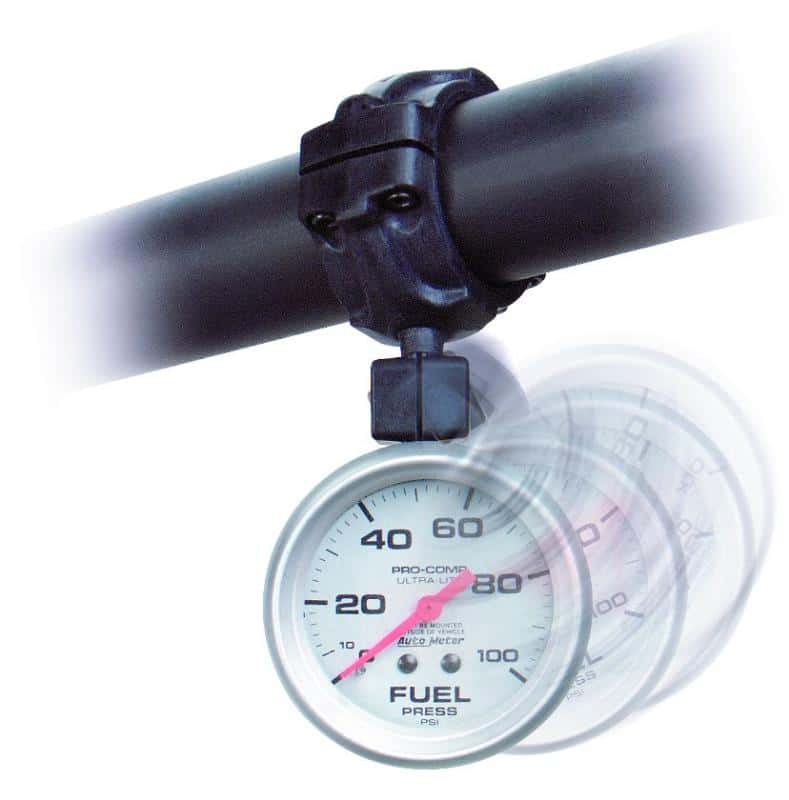 AutoMeter — AutoMeter Gauge Mount Roll Pod For 1.75in. Roll Cage Fits 5in. Pedestal Tach Black
ROLL POD, TACH MNT F - view 3