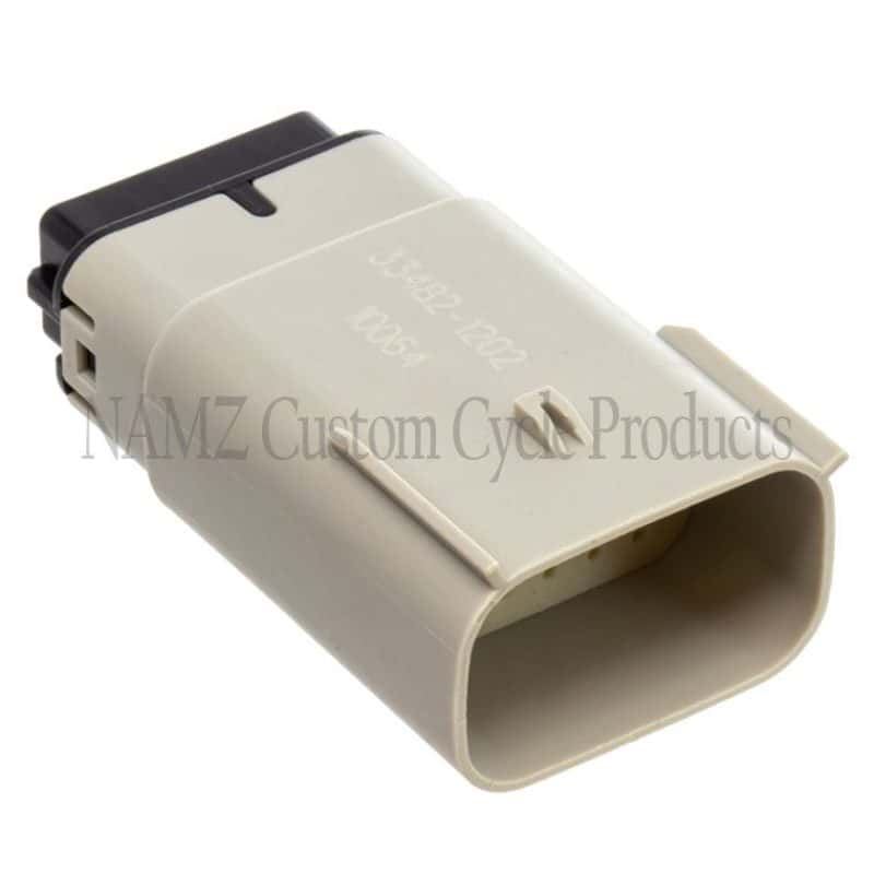 NAMZ — NAMZ 07-23 V-Twin Glide Right Handlebar Control Molex MX-150 12-Position Male Connector - Black - view 1