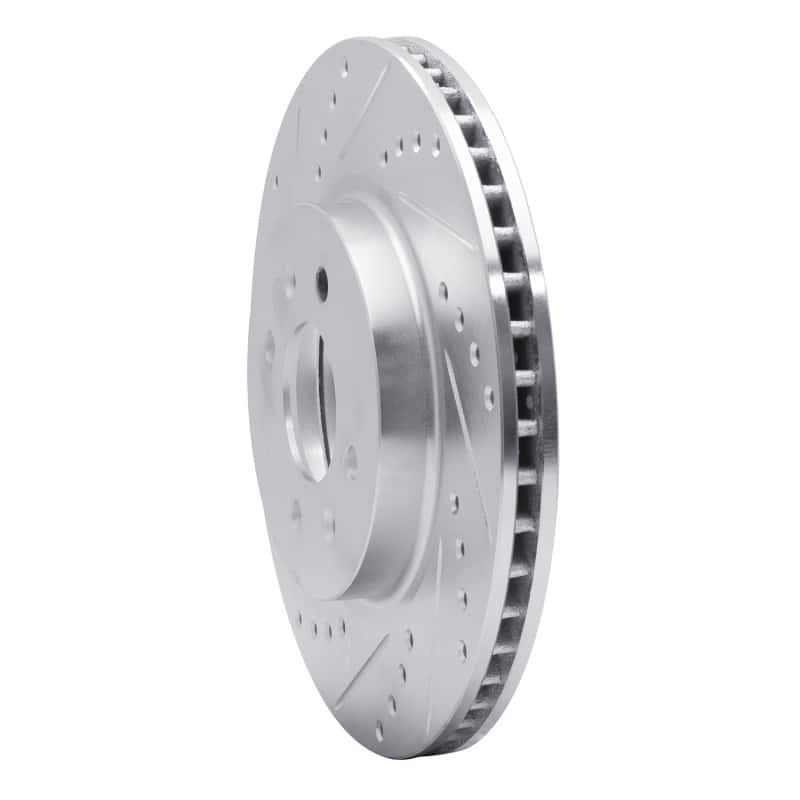 R1 Concepts — R1 12-23 Hyundai ACCENT Front Left Drilled & Slotted Silver Brake Rotor
R1 Brake Rotor Drill - view 2