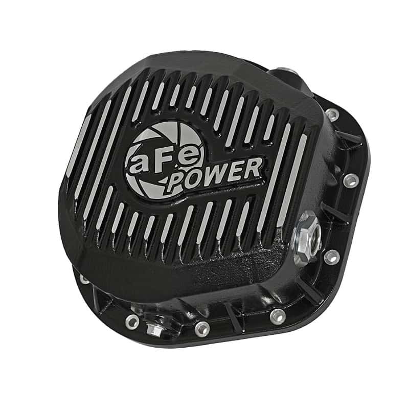 aFe — aFe Power Cover Diff Rear Machined COV Diff R Ford Diesel Trucks 86-11 V8-6.4/6.7L (td) Machined
DiffrlCover - view 1
