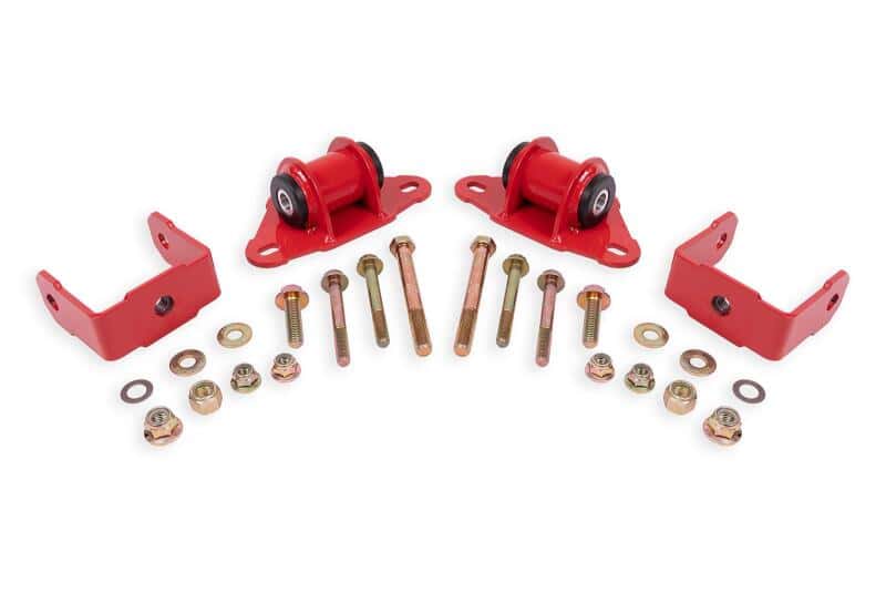 BMR Suspension — BMR 14-19 Chevrolet Corvette Transmission/Differential Mount - Red
Transmission Mnt Kit - view 2