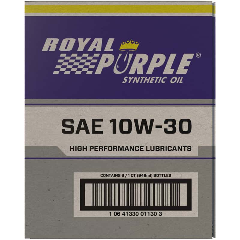 Royal Purple — Royal Purple Premium Synthetic High Performance Multi-Grade 10W30 Motor Oil - 1 Quart - view 4