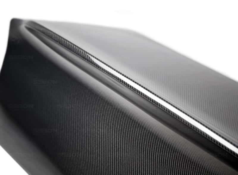 Seibon — Seibon 03-07 Mitsubishi Lancer Evo 8 & 9 CSL-Style Carbon Fiber Trunk Lid - view 3