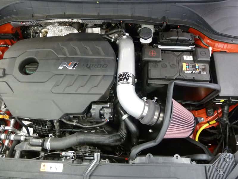 K&N Engineering — K&N Typhoon 2022 Hyundai Kona N L4-2.0L F/I Turbo Performance Air Intake System
Air Intake System - view 4
