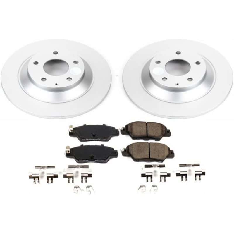 PowerStop — Power Stop 16-18 Mazda CX-5 Rear Z17 Evolution Geomet Coated Brake Kit - view 1