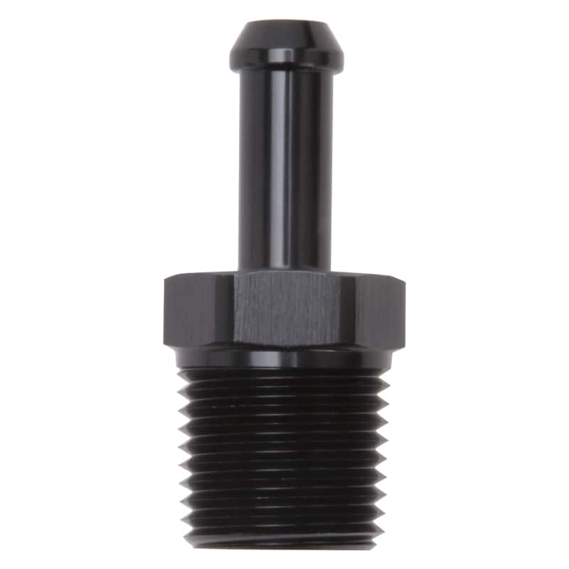 Edelbrock — Edelbrock Hose Fittings Straight 1/2In NPT to 3/8In Barb Black Anodize
KIT PARTS - view 2
