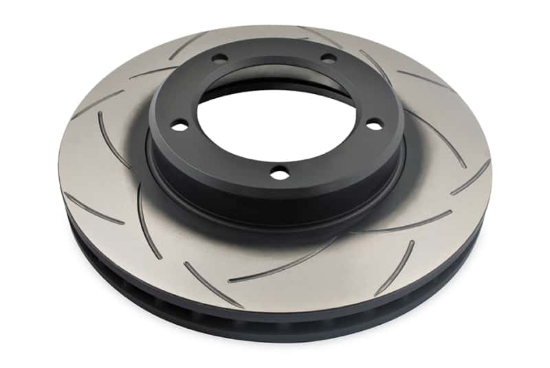 DBA — DBA 98-06 Toyota 70 Landcruiser (Reverse Mount) 4X4 Survival T2 Slotted Front Brake Rotor
T2 Street Series
Brake Rotor - view 1