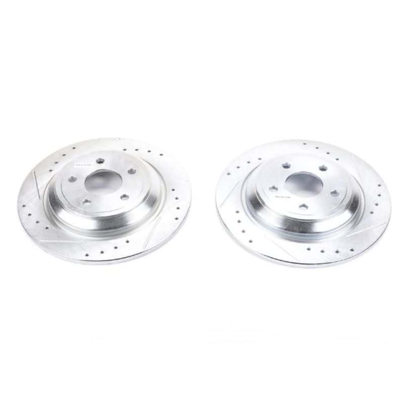 PowerStop — Power Stop 16-18 Ford Focus Rear Evolution Drilled & Slotted Rotors - Pair
PowerStop XPR - view 1