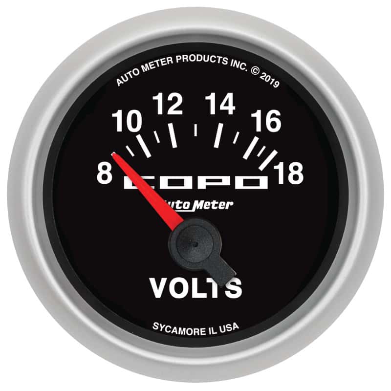 AutoMeter — Autometer 52mm 18V Electric Voltmeter Chevrolet COPO Camaro
GA 2" VOLT 18V CV - view 1