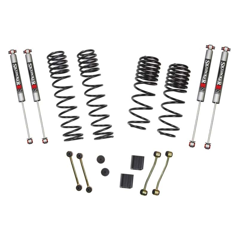 Skyjacker — Skyjacker 2020 Jeep JL 4WD Diesel 2.5in Dual Rate Long Travel Sus Lift Kit w/ M95 Monotube Shocks
2.5 In. Lift Kit - view 1