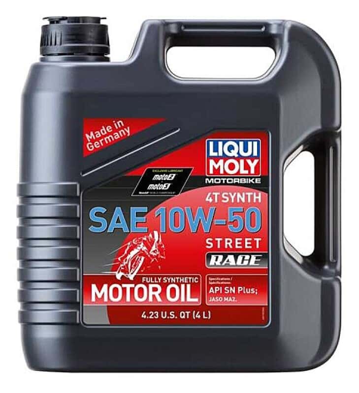 LIQUI MOLY — LIQUI MOLY 4L Motorbike 4T Synth SAE 10W50 Street Race - view 2