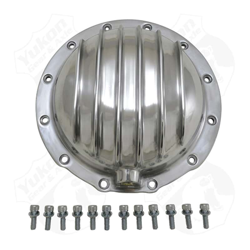 Yukon Gear & Axle — Yukon Gear Finned Polished Aluminum Cover For AMC Model 20 - view 2
