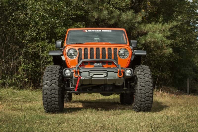 Rugged Ridge — Rugged Ridge 18-21 Jeep Wrangler/Gladiator (JL/JT) Venator Modular Bumper - Black
OFFROAD_BUMPERS
Bumper- Front - view 3