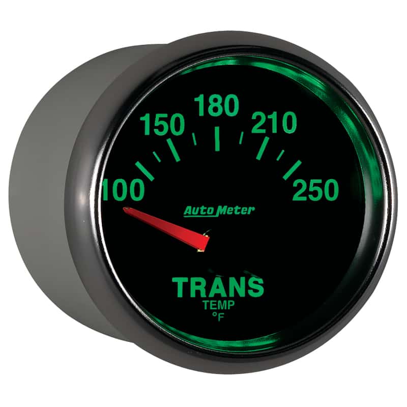 AutoMeter — Autometer GS 52mm 100-250 Degree F Short Sweep Electronic Transmission Temperature Gauge
2-1/16" TRANS TEMP, - view 12