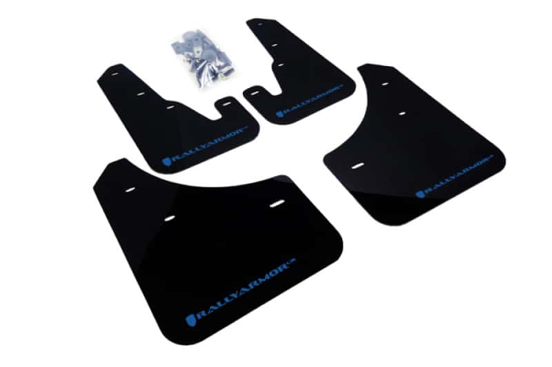 Rally Armor — Rally Armor 04-09 Mazda3/Speed3 Black UR Mud Flap w/ Blue Logo
Mud Flap - view 1
