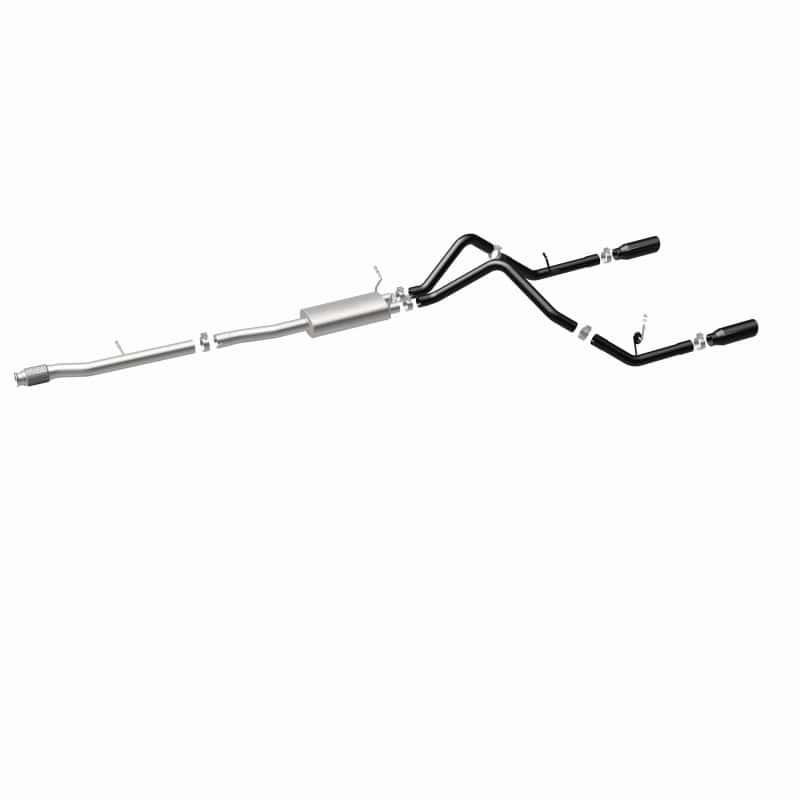 Magnaflow — MagnaFlow SYS Cat-Back 4in Black Dual Split Rear Tips 14-15 Chevy Silverado/GMC Sierra 4.3L-5.3L
Cat-Back - view 14
