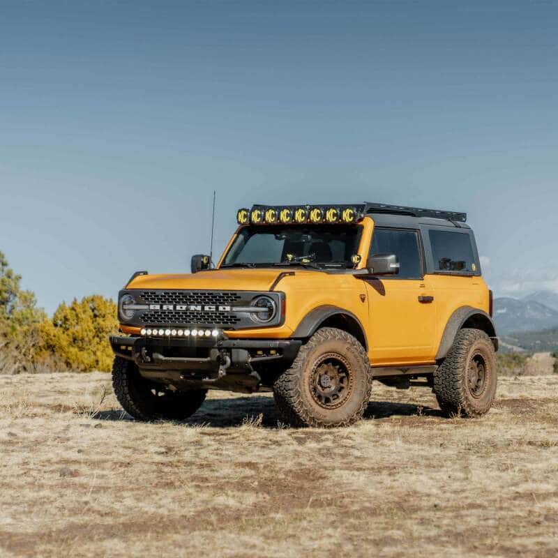 KC HiLiTES — KC HiLiTES 21-24 Ford Bronco Front Bumper Light Bar Mount (For 30in FLEX ERA LED Light Bar) - view 2
