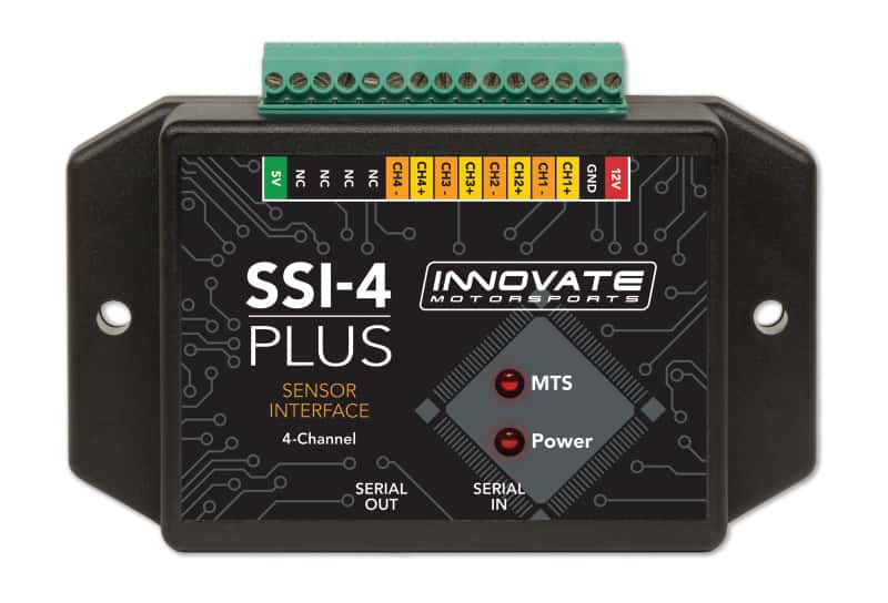 Innovate Motorsports — Innovate SSI-4 Plus (4 Channel Simple Sensor Interface)
SSI-4 PLUS Interface - view 2