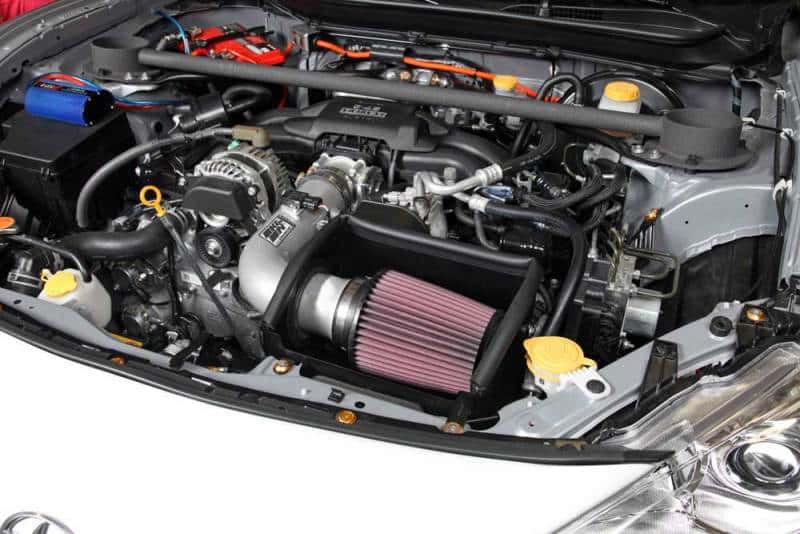 K&N Engineering — K&N 13 Subaru BRZ 2.0L / 13 Scion FR-S 2.0L Silver 69 Series Typhoon Intake
Performance Air Inta
Air Intake System - view 15