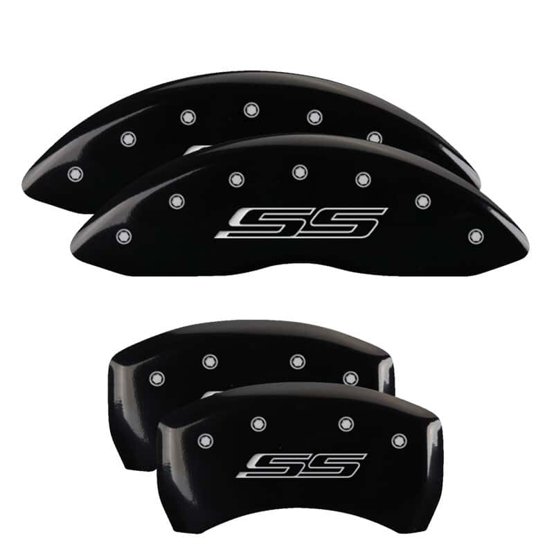 MGP — MGP 4 Caliper Covers Engraved Front & Rear Gen 5/SS Black finish silver ch
Caliper Covers - view 1