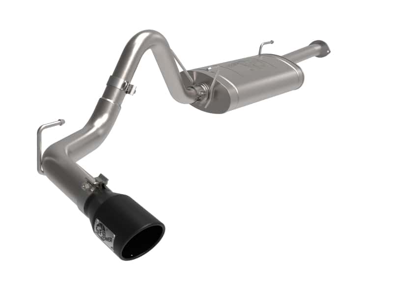 aFe — aFe 16-22 Toyota Tacoma Apollo GT Series 2.5in. - 3in. 409 SS Cat-Back Exhaust System w/ Black Tip
Cat-Back Exhaust - view 1