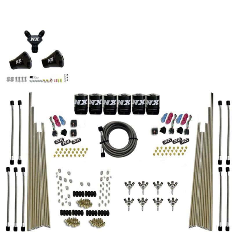 Nitrous Express — Nitrous Express 8 Cyl Triple-D Dry Direct Port 3 Stage Dry 6 Solenoids Nitrous Kit w/No Bottle
Injection System Kit
N2OSys - view 3