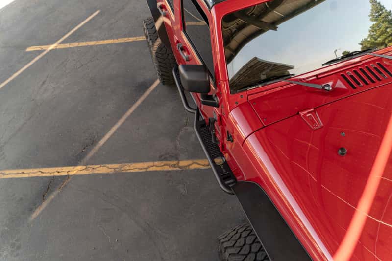 DV8 Offroad — DV8 Offroad 07-18 Jeep Wrangler JK (4 Door Only) OE Plus Side Steps
Jeep Side Steps - view 11