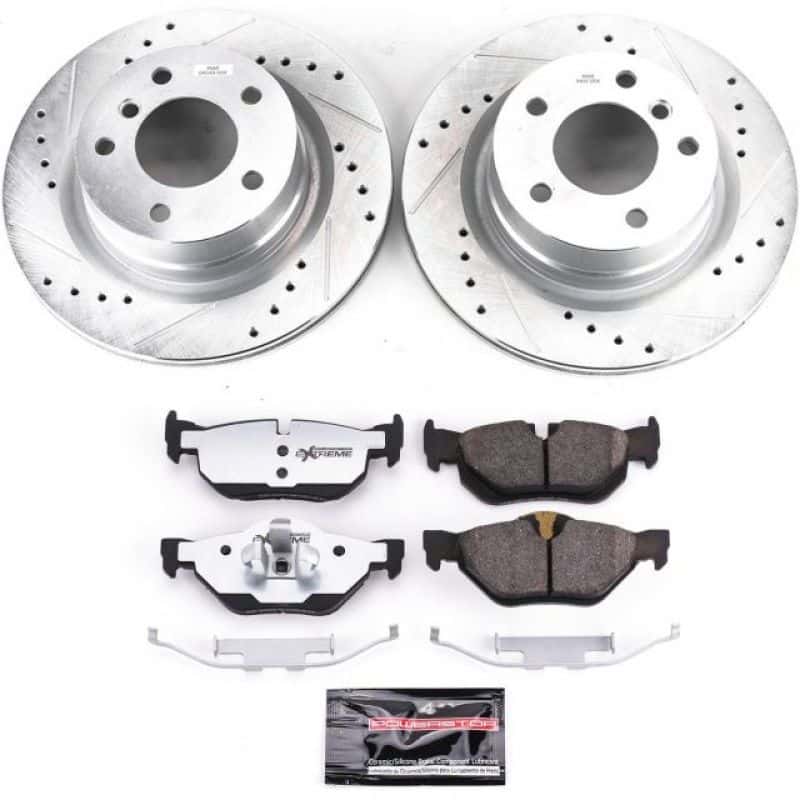 PowerStop — Power Stop 08-10 BMW 128i Rear Z26 Street Warrior Brake Kit - view 1