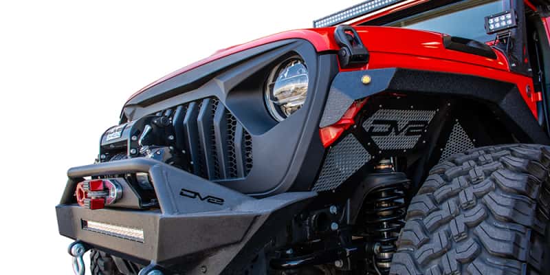 DV8 Offroad — DV8 Offroad 2018+ Jeep JL/ Gladiator Angry Grill - view 9