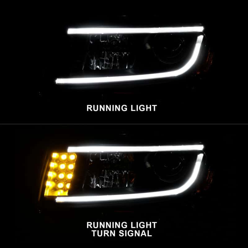 ANZO — ANZO 2014-2015 Jeep Grand Cherokee Projector Headlights w/ Plank Style Design Black
Head Light Set
HdLtSet - view 3