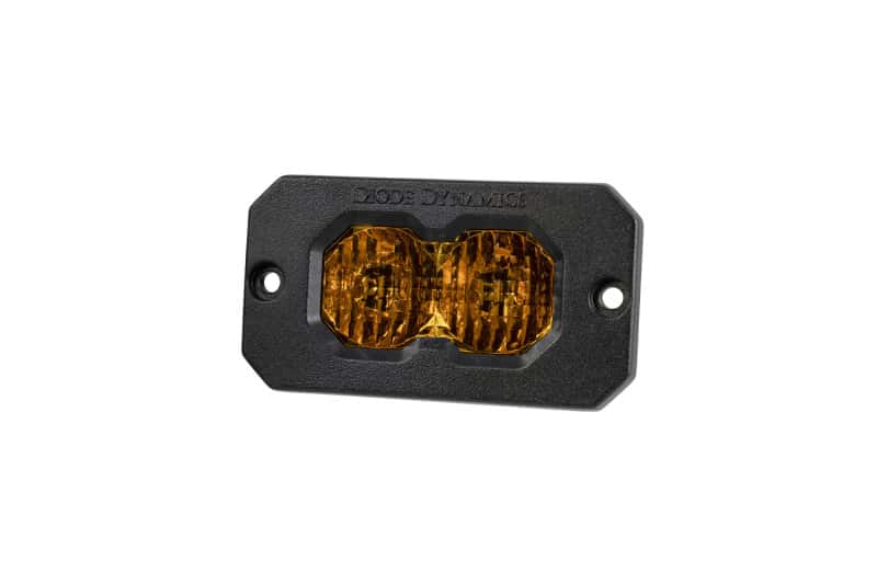 Diode Dynamics — Diode Dynamics C2 2.0 Max Yellow Combo/Driving Flush ABL (Single) - view 1