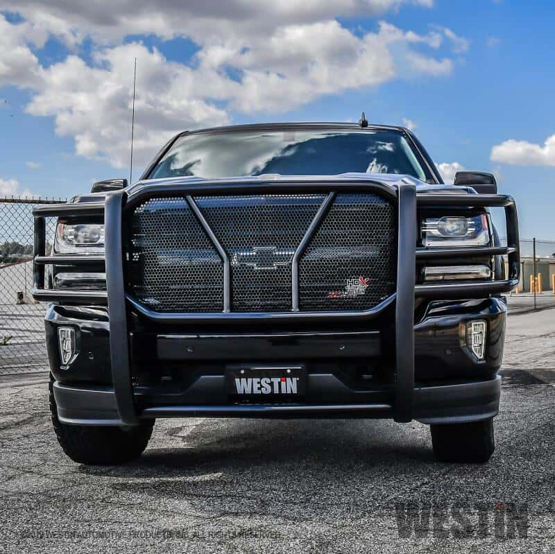 Westin — Westin 2016-2018 Chevrolet Silverado 1500 HDX Grille Guard - Black
Grille Guard - view 7
