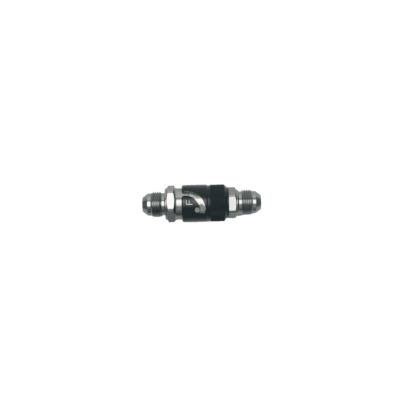 DeatschWerks — DeatschWerks 8AN Male Flare Quick Disconnect Dry Break Fitting - 2 Pieces Anodized Matte Black
Lines & Fittings - view 1