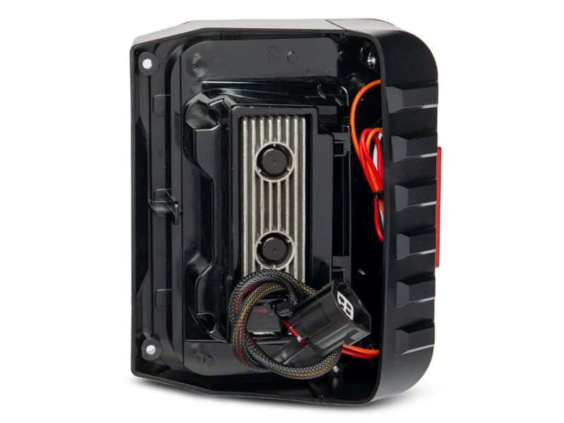 Raxiom — Raxiom 07-18 Jeep Wrangler JK Axial Series Trident LED Tail Lights- Blk Housing (Smoked Lens)
Lights - view 8