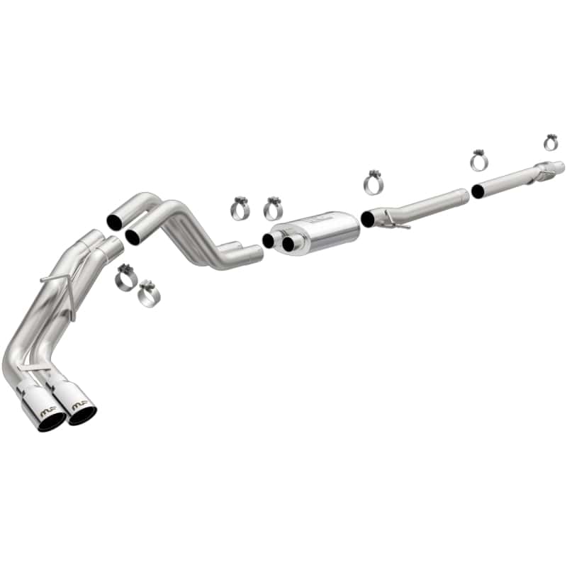 Magnaflow — MagnaFlow CatBack 2019 Ford Ranger 2.3L 3in Polished Stainless Exhaust Tips
Cat-Back - view 1