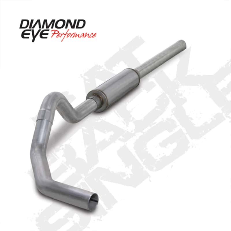 Diamond Eye Performance — Diamond Eye KIT 4in Catback Single AL: 2004.5-2007.5 DODGE CUMMINS 600
KIT; 4in.; CBSGL; AL - view 2